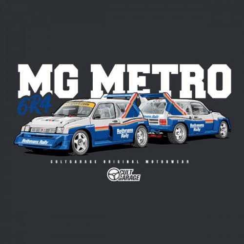 Dámské tričko s potiskem MG METRO 6R4 2