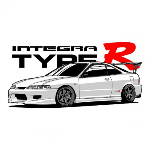 Men´s t-shirt  Honda Integra Type R DC2 1